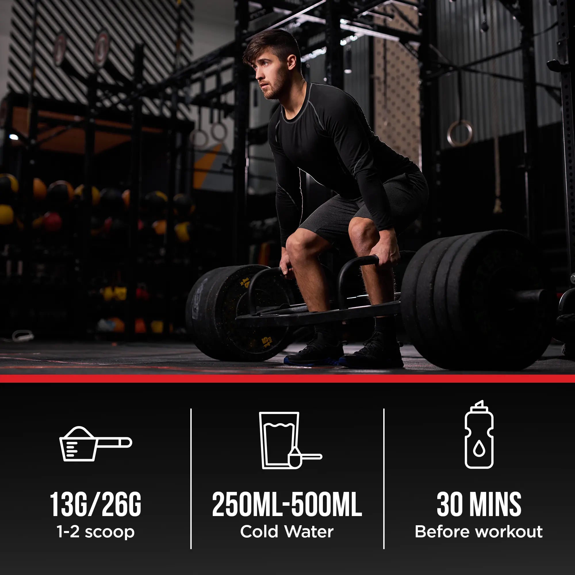 Pre Workout Powder | High Caffiene & Stim | Pump, Focus, & Energy